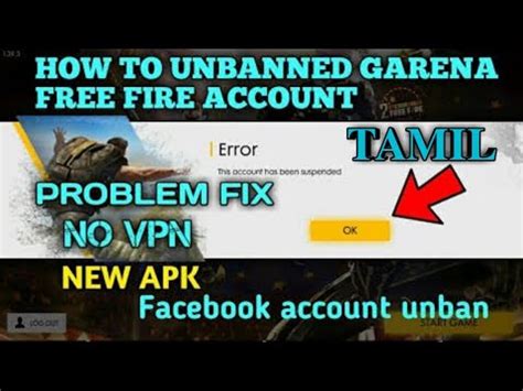 You can contact the video creator and buy a free fire account from him. How To Recover //Facebook ban//Free Fire Suspended id//in ...