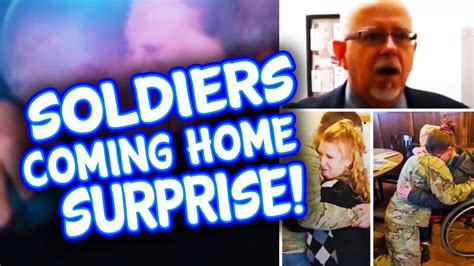 💖 Heartwarming Soldiers Coming Home Surprise Military Homecoming Emotional Youtube