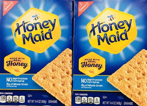 Nabisco Honey Maid Graham Crackers 144 Oz 2 Pack ~ Fast Free