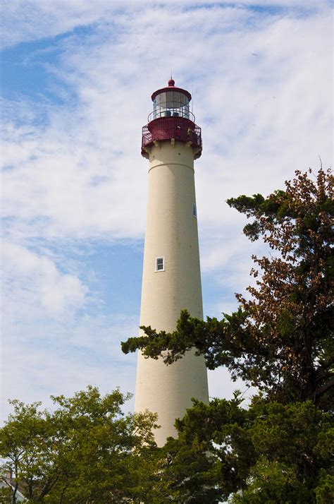 The Lighthouse At Cape May New Jersey Photograph By Bill Cannon Fine