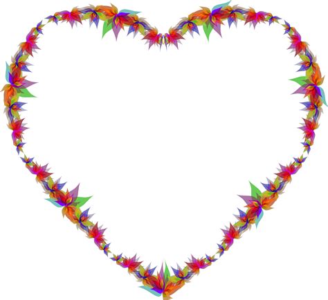 Flower Heart Png Image For Free Download