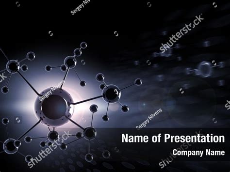 Structure Molecule Background Dna Powerpoint Template Structure