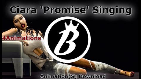 Sims 4 ‘ciara Singing Promise Animation Pack Download Youtube