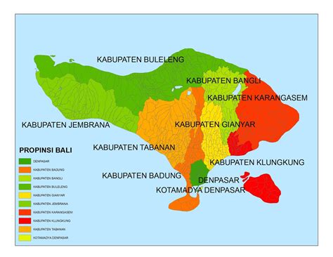 Provinsi Bali Ada Berapa Kabupaten