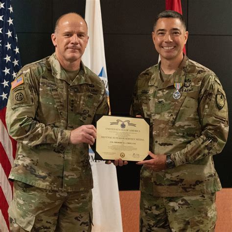 Dvids Images Us Army Col Frederick L Crist Receives The Defense