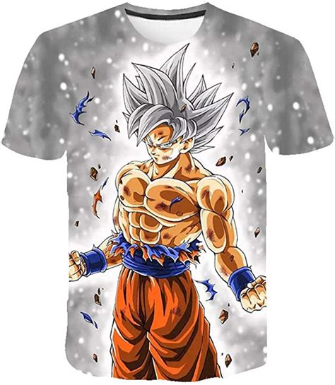 Camisetas Anime Dragon Ball Goku Camiseta Unisex Para Hombre Manga