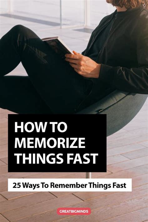 25 Ways On How To Remember Things And What You Read Fast How To