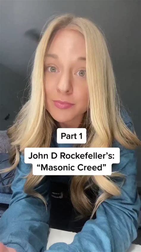 Kevin We The People ️ Dad🦁 🐉 🔥 On Twitter 🚨🚨 John D Rockefeller’s Masonic Creed👇😳 You