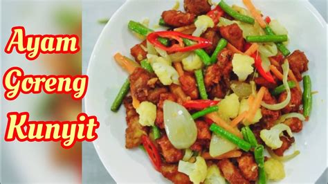 Perap dada ayam dengan tepung jagung, tepung beras, serbuk kunyit, serbuk kari dan kiub pati ayam dan garam sekejap. Cara Masak Ayam Goreng Kunyit Sedap dan Mudah Resipi ...