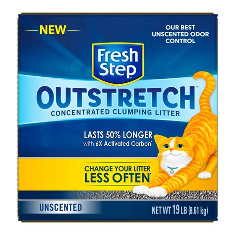 Fresh Step® Outstretch™ Clumping Clay Cat Litter Unscented Cat