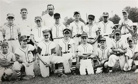Blast From The Past 1964 Little League All Stars In Bville The