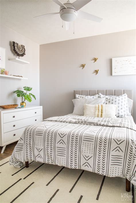Modern Scandi Glam Bedroom Reveal Casa Watkins Living