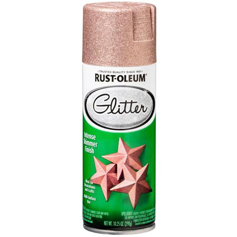 Home › glitter & paint. Rust-Oleum Specialty 10.25 oz. Rose Gold Glitter Spray ...