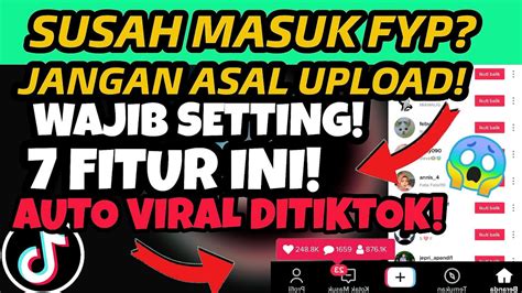 Cara Video Masuk Beranda Di Tiktok Cara Fyp Di Tiktok Terbaru 2022