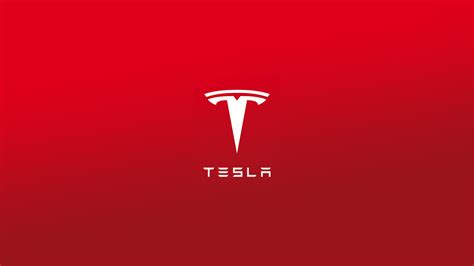 Illustration Red Text Logo Flag Brand Tesla Motors Font Hd