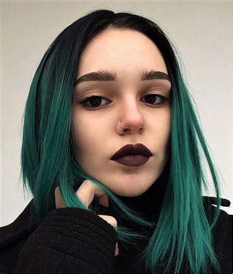 25 Green Hair Color Ideas You Have To See Green Hair
