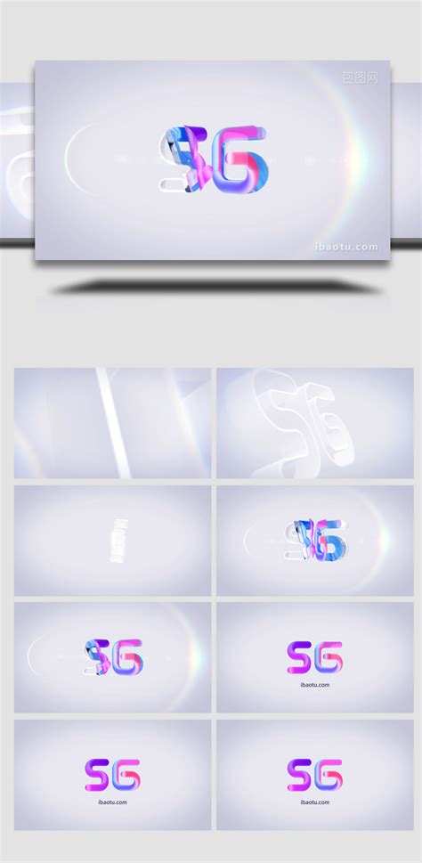 Simple Three Dimensional Flip Bright Brand Logo Animation Ae Template