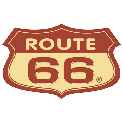 Geburtsort Stift Sich Beteiligen Logo Route 66 Vector Kamin Goneryl Perle
