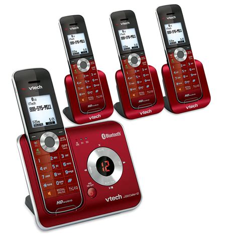 4 Handset Connect To Cell Answering System With Caller Idcall Waiting