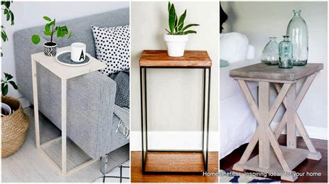 43 Ingeniously Creative Diy End Table For Your Home