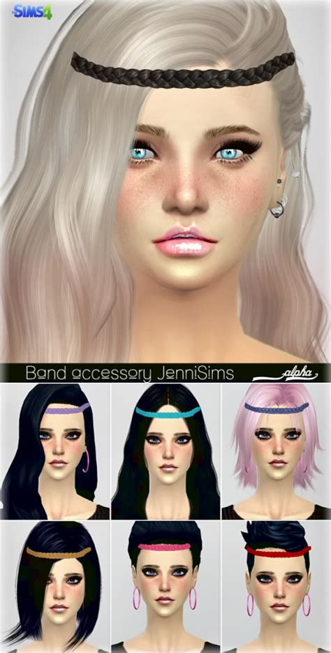 My Sims 4 Blog Headbands By Jennisims