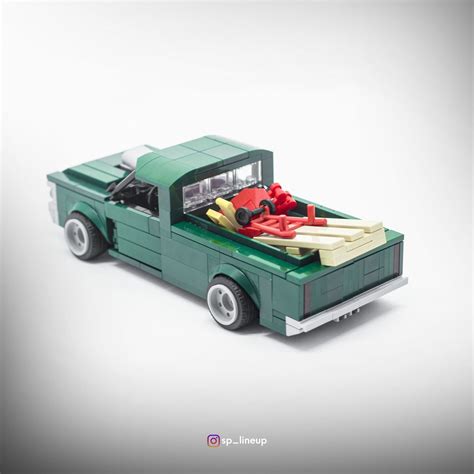 Lego Brick Build Chevrolet C10 Truck Splineup 124 Scale Model With