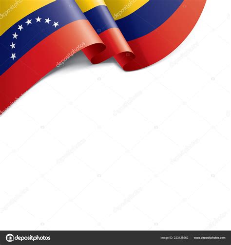 Venezuela Flag Vector Illustration On A White Background Stock Vector
