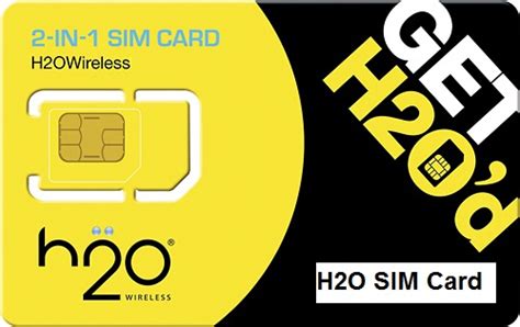 H2o Sim Card Features And Plans