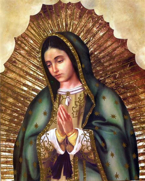Lienzo En Tela La Virgen Guadalupe 55 X 70 Cm Gratis 3 59800