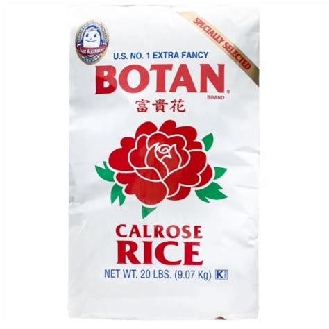 Botan Calrose Rice 20 Lb Smiths Food And Drug
