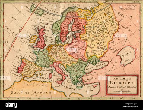 18th Century Europe Map Hi Res Stock Photography And Images Alamy