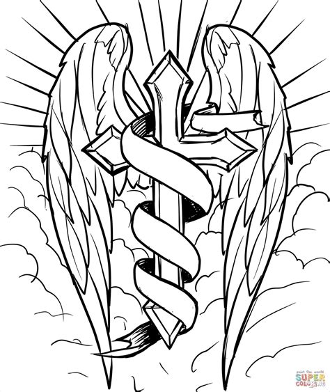 This is a drawing of a celtic cross. Cool Crosses Drawings | Free download on ClipArtMag