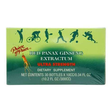 Prince Of Peace Red Panax Ginseng Extractum Ultra Strength Display