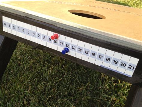 Magnetic Cornhole Score Keeper Attaches Directly To Your