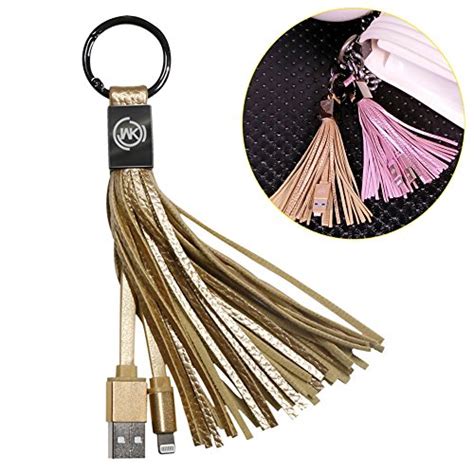 Apple Portable Tassel Lightning Cable Leather Tassel Usb Cable Charge