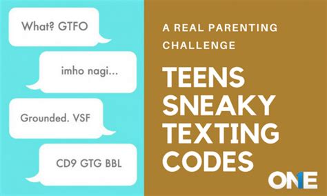 Sneaky Texting Codes Of Teens A Real Parenting Challenge