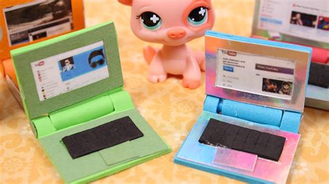 Diy Lps Doll Computer Or Laptop Youtube