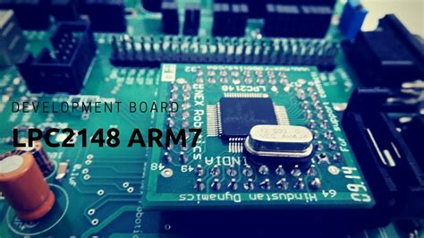 Intro Lpc2148 Arm7 Development Board Nex Robotics Youtube