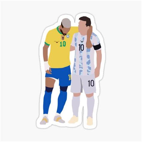 Messi Stickers For Sale Redbubble Messi Y Neymar Lionel Messi