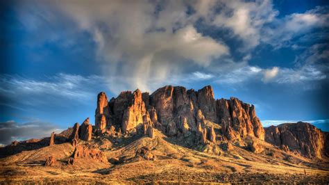 Gorgeous Desert Mountain Wallpaper Nature And Landscape Wallpaper