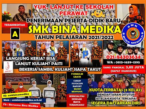 Perjalanan hidup terkadang tidak tidak sesuai dengan apa yang kita inginkan. PPDB - SMK Bina Medika