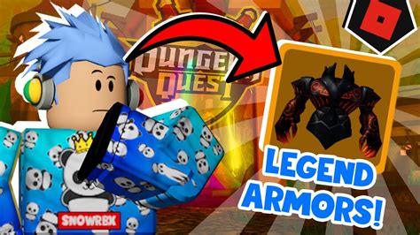 Dungeon Quest Legendary Armors Roblox Dungeon Quest What If Youtube