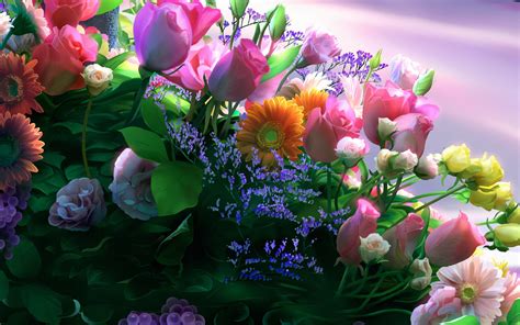 75 Flower Bouquet Wallpaper