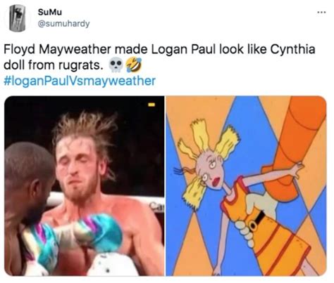 Logan Paul Vs Floyd Mayweather Fight Memes And Tweets Fun