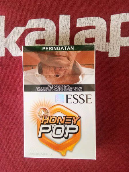 Jual Rokok Esse Honey Flavor Pop Caramel Capsule 16 Batang Di Lapak