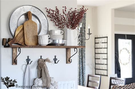 Potterybarn.com has been visited by 100k+ users in the past month Christmas Kitchen Shelf - The Wood Grain Cottage