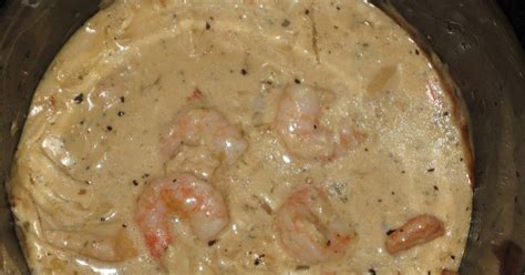 Crock Pot Chicken And Shrimp Alfredo Is An Elegant Recipe In A Creamy