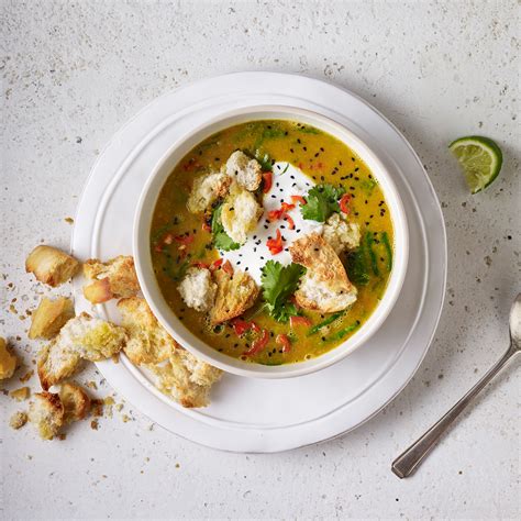 Indian Spiced Carrot And Lentil Soup Recipe Gousto