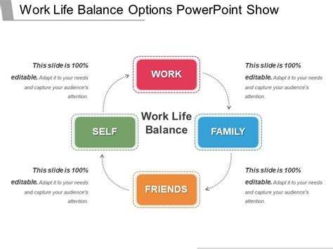 Work Life Balance Options Powerpoint Show Powerpoint Templates