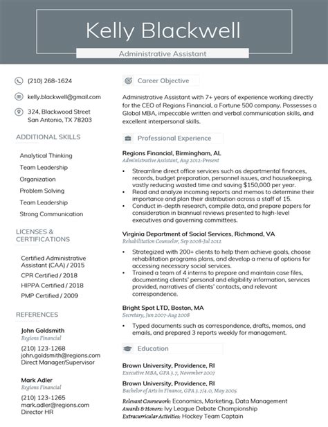 Our free resume samples and professional resume formats will get your started resume. Professional Resume Templates Free Microsoft Word Download | RC